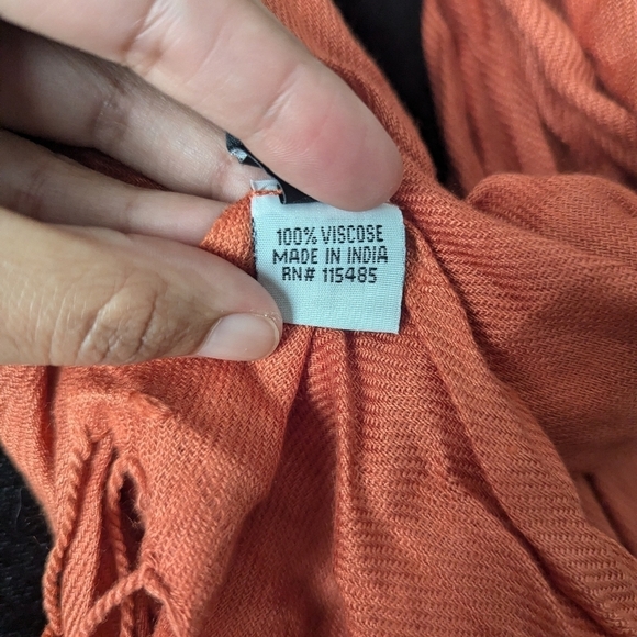 Apt. 9 Burnt Orange Scarf - Picture 7 of 8